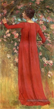  modèle - La robe rouge alias son modèle préféré Théodore Robinson